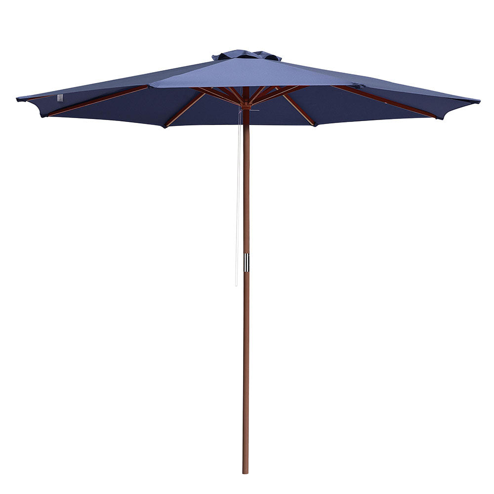navy patio umbrella