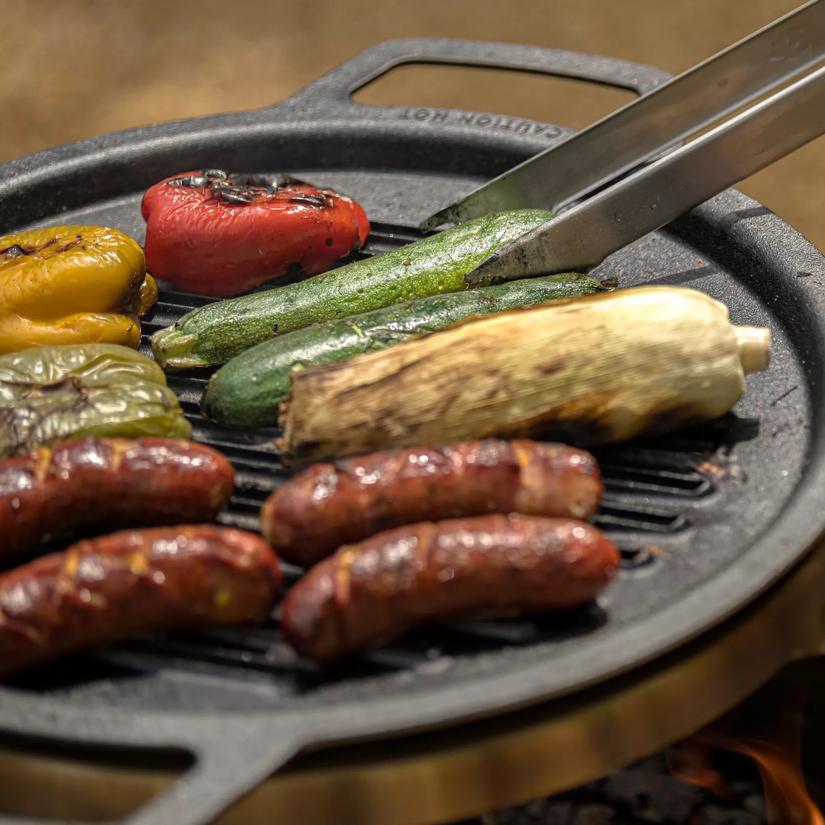 grilling on Solo Stove