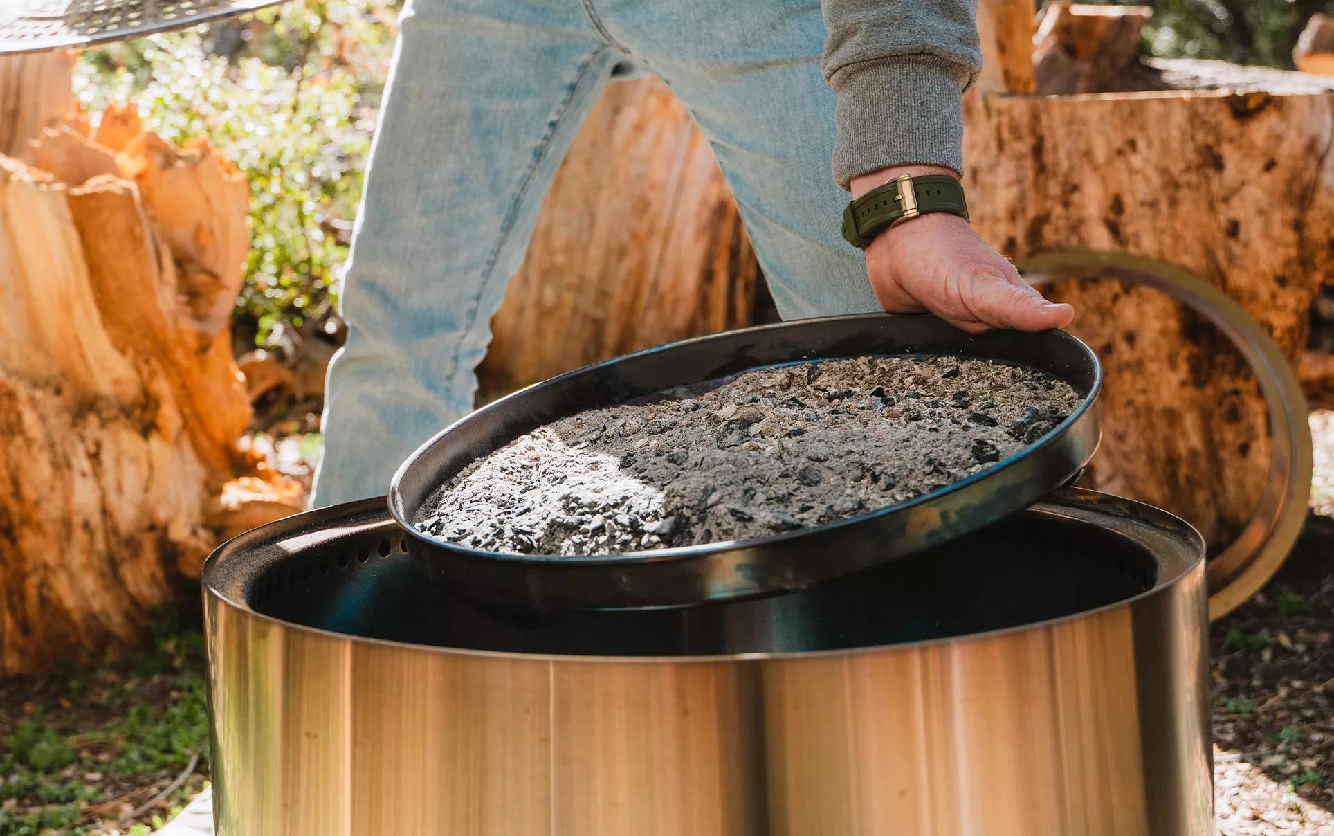 solo stove removable ash pan