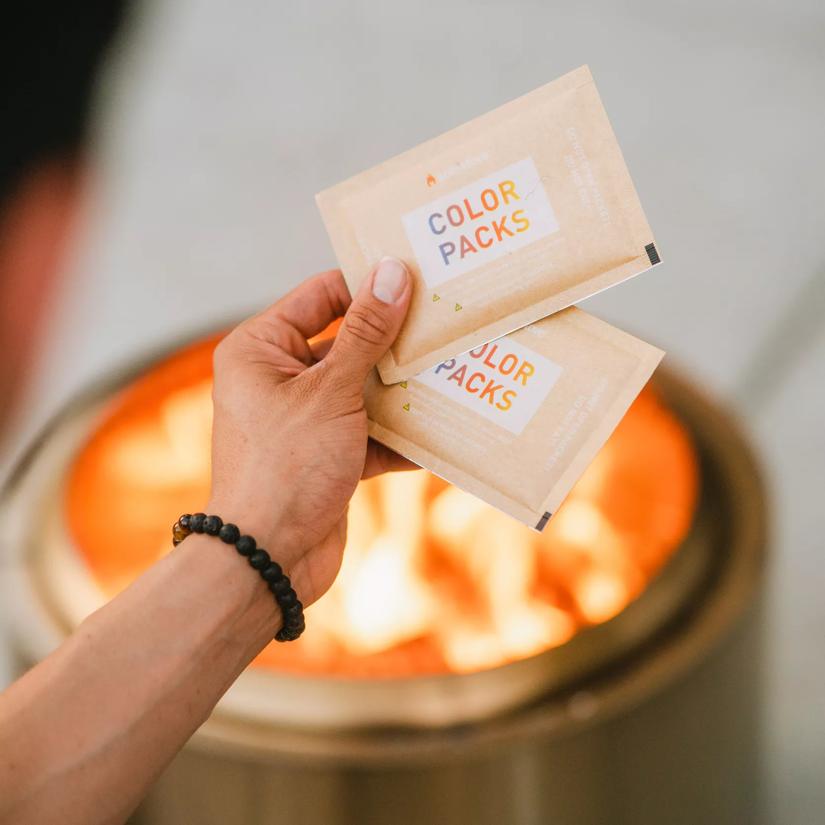 color packs for fire pit