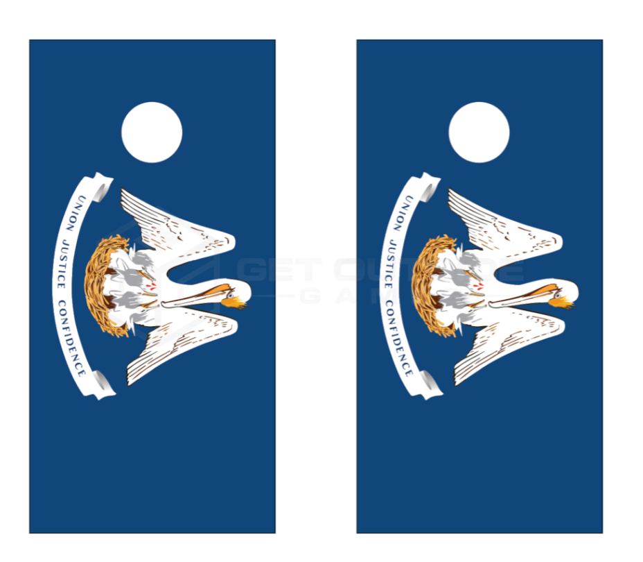 State Flag Cornhole Boards