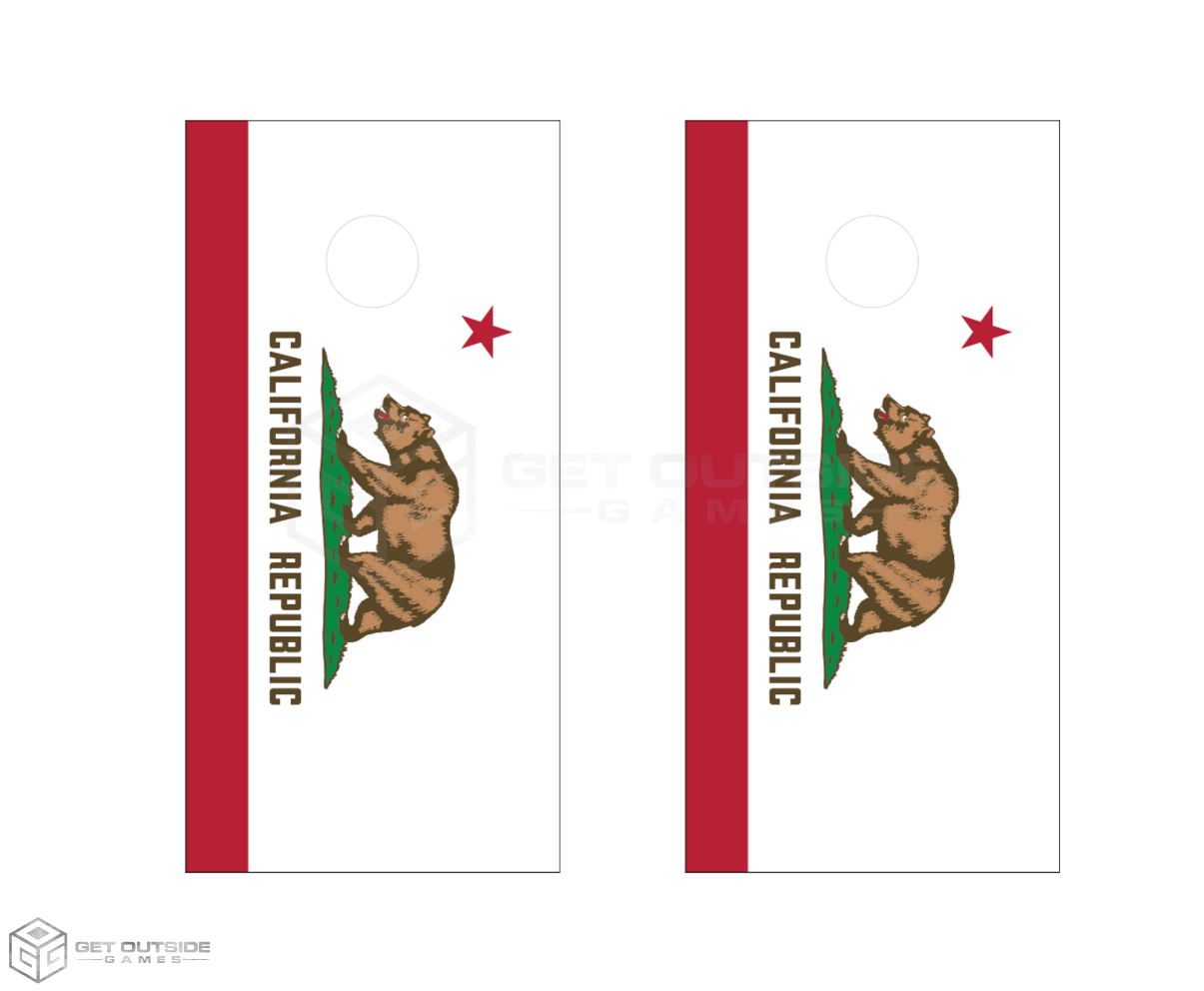 State Flag Cornhole Boards