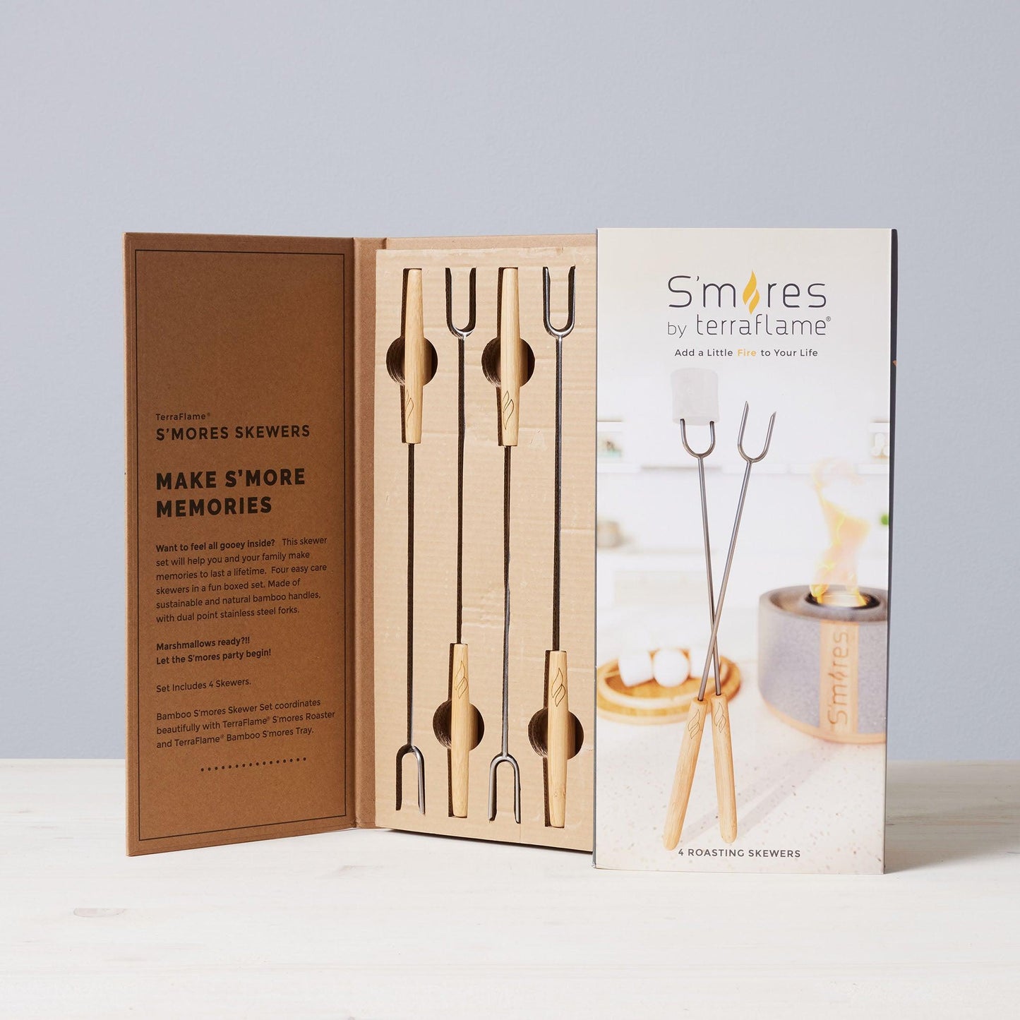 s'more skewers