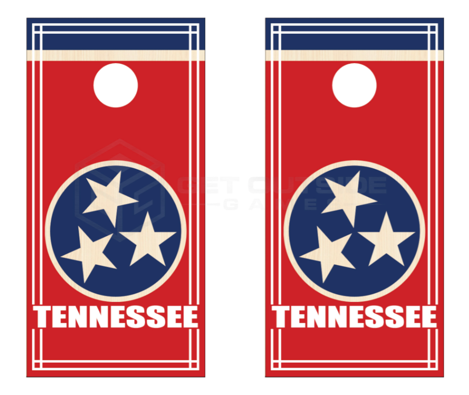 State Flag Cornhole Boards