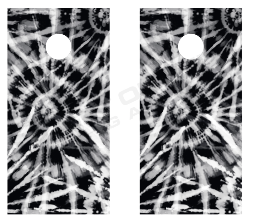 Fun Pattern Cornhole Boards