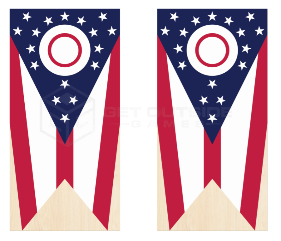 State Flag Cornhole Boards
