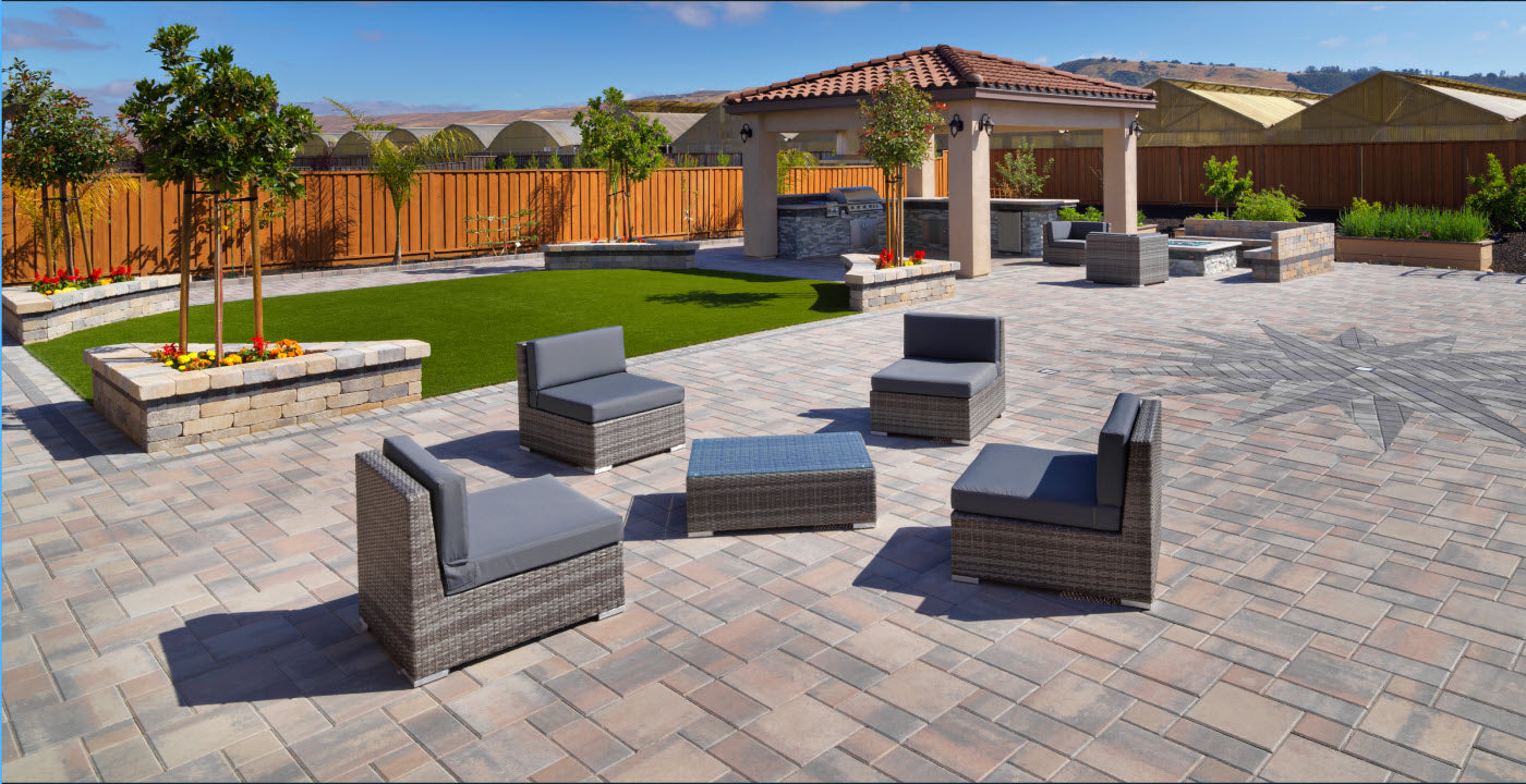 System Pavers patio