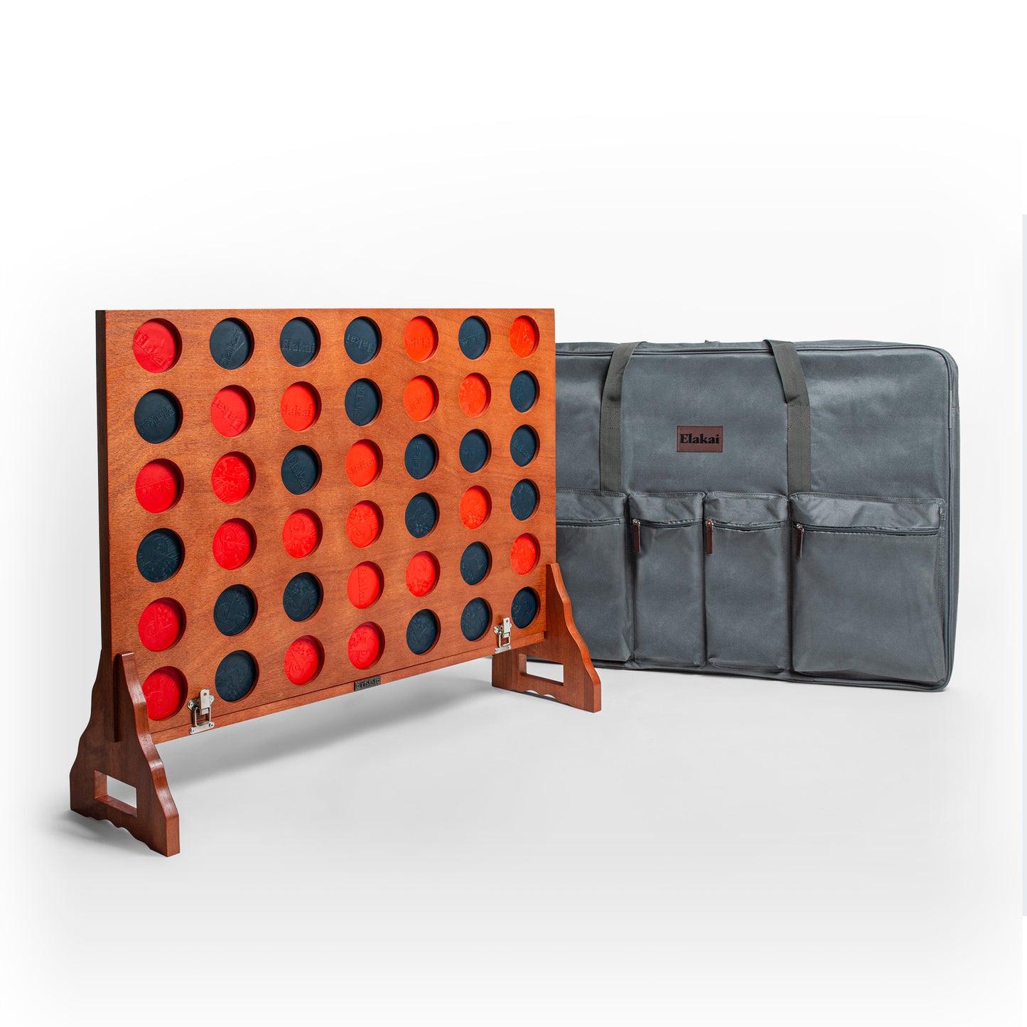 Giant 4-in-a-row outdoor game