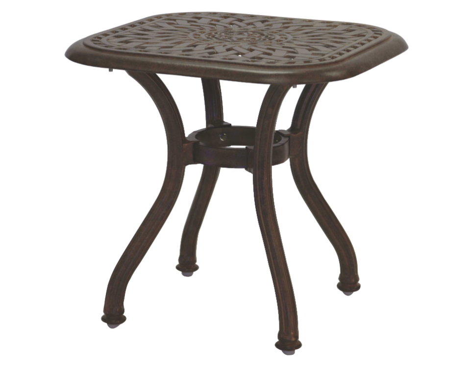 Lounge Chairs & Table - Antique Bronze Cast Aluminum