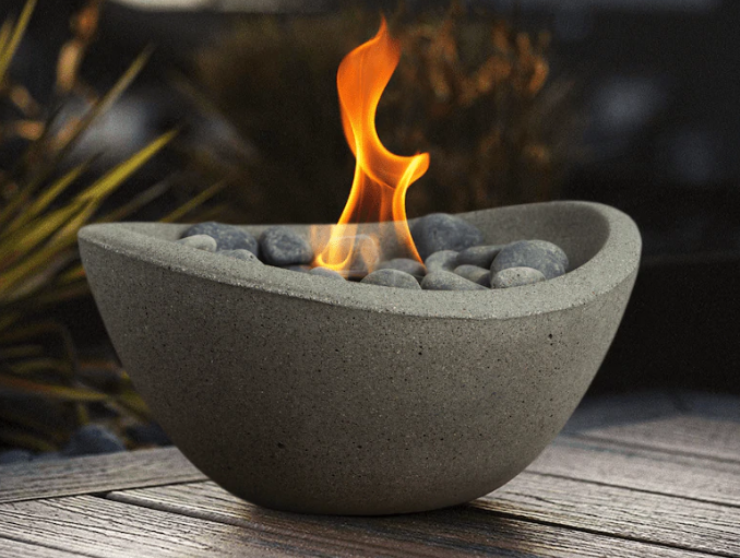 Terraflame Table Top Fire Bowl - WAVE