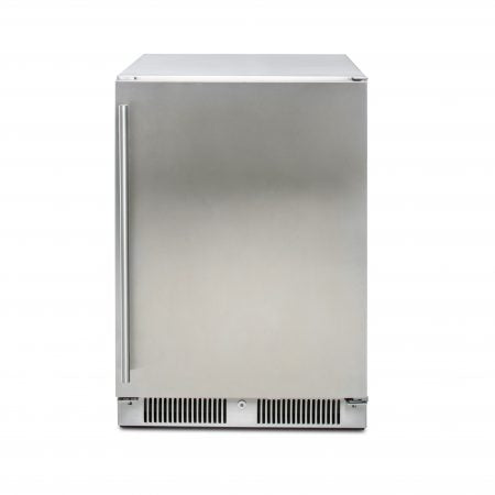 stainless steel outdoor fridge