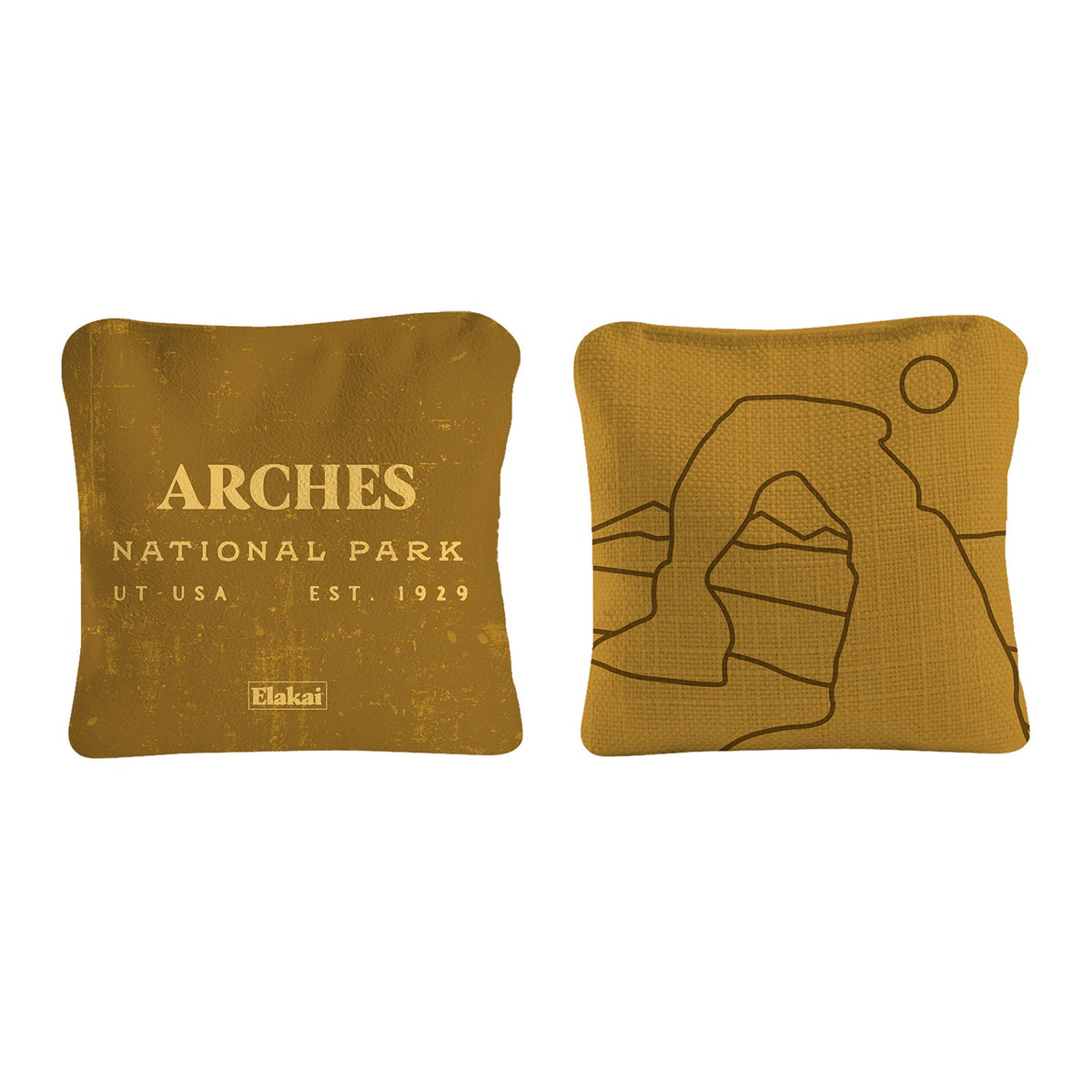 National Parks Cornhole Bags | 6" Dual Sided