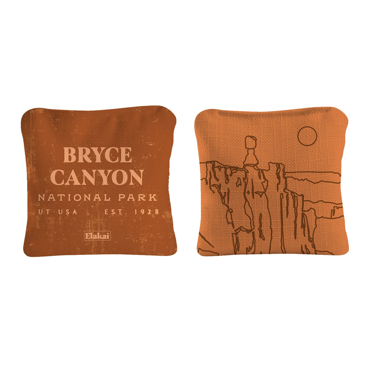 National Parks Cornhole Bags | 6" Dual Sided