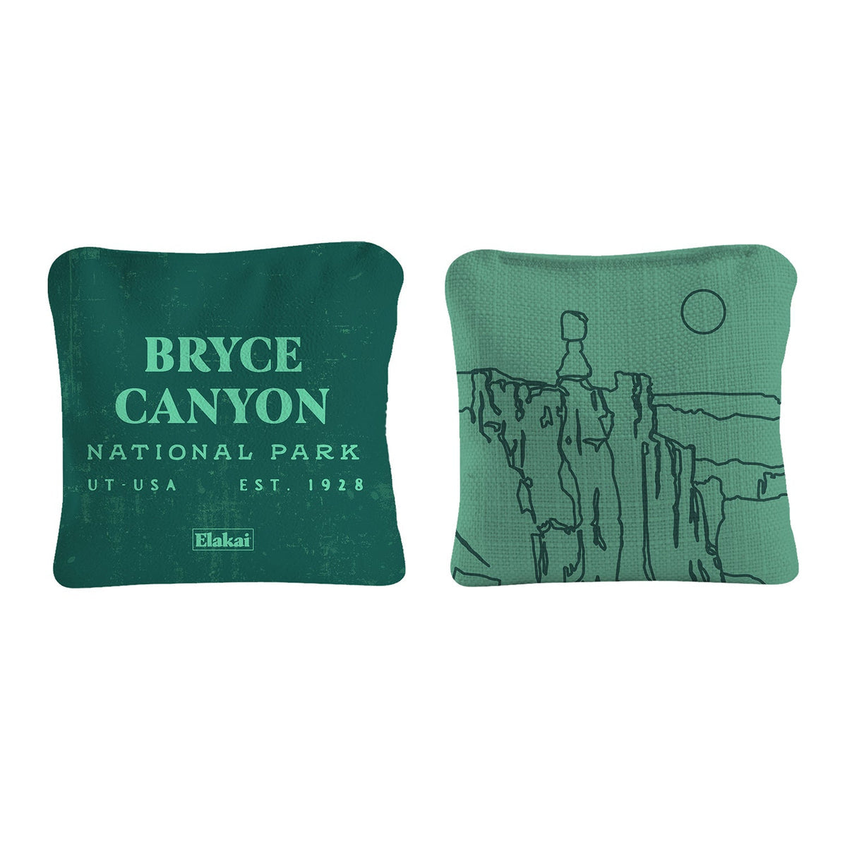 National Parks Cornhole Bags | 6" Dual Sided