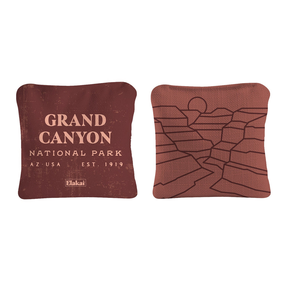 National Parks Cornhole Bags | 6" Dual Sided