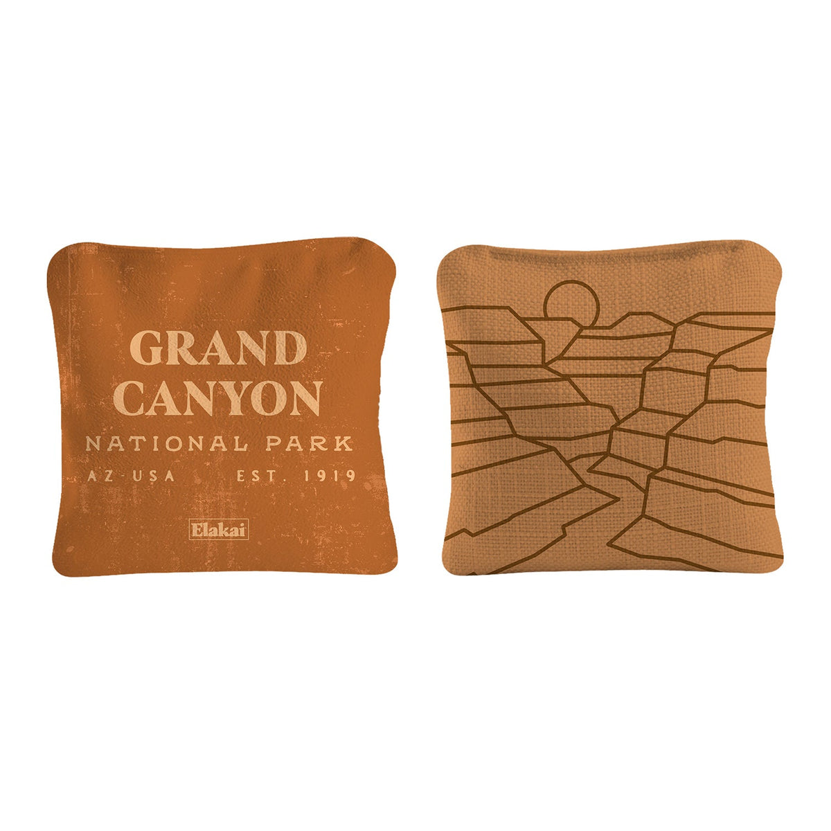 National Parks Cornhole Bags | 6" Dual Sided