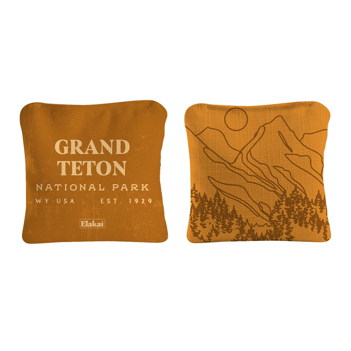 National Parks Cornhole Bags | 6" Dual Sided