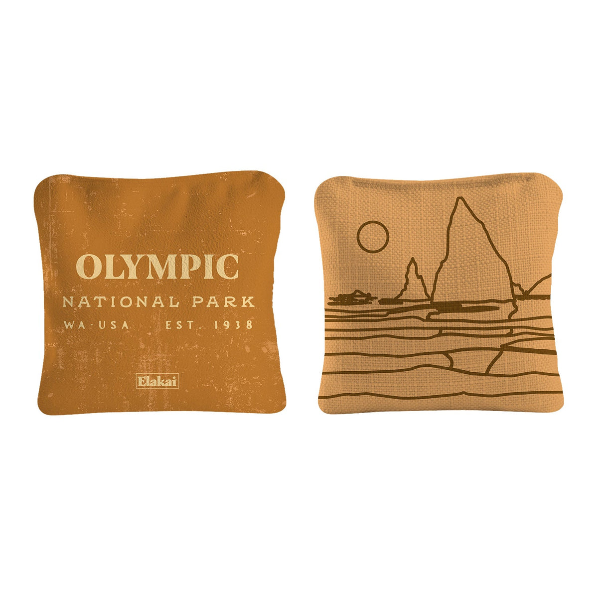 National Parks Cornhole Bags | 6" Dual Sided