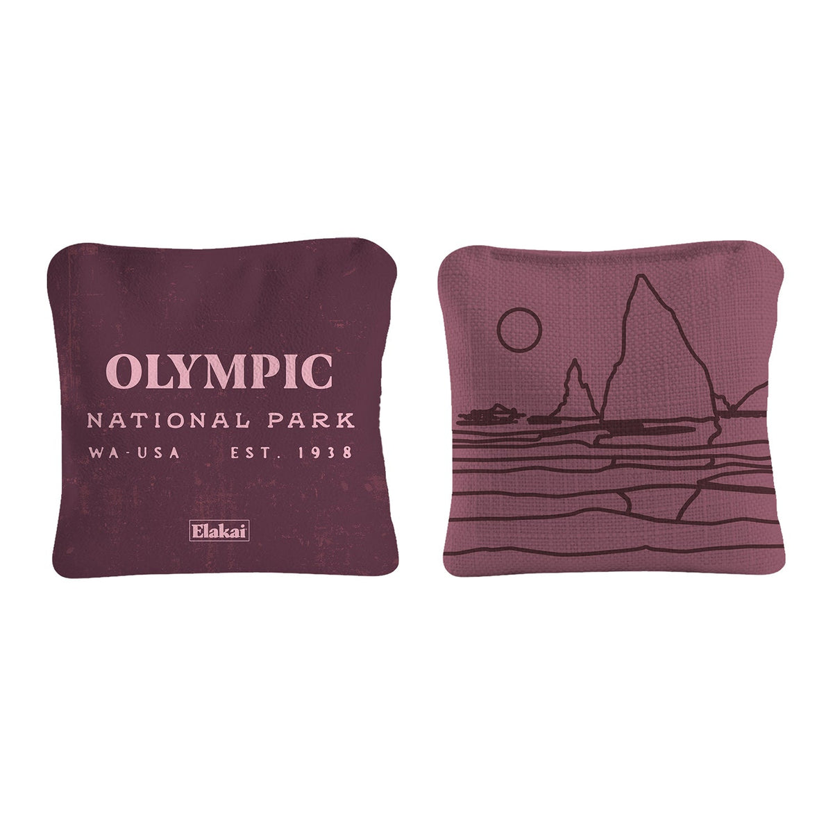 National Parks Cornhole Bags | 6" Dual Sided