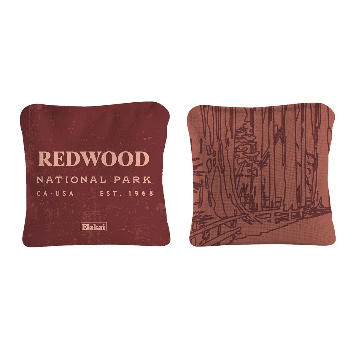 National Parks Cornhole Bags | 6" Dual Sided