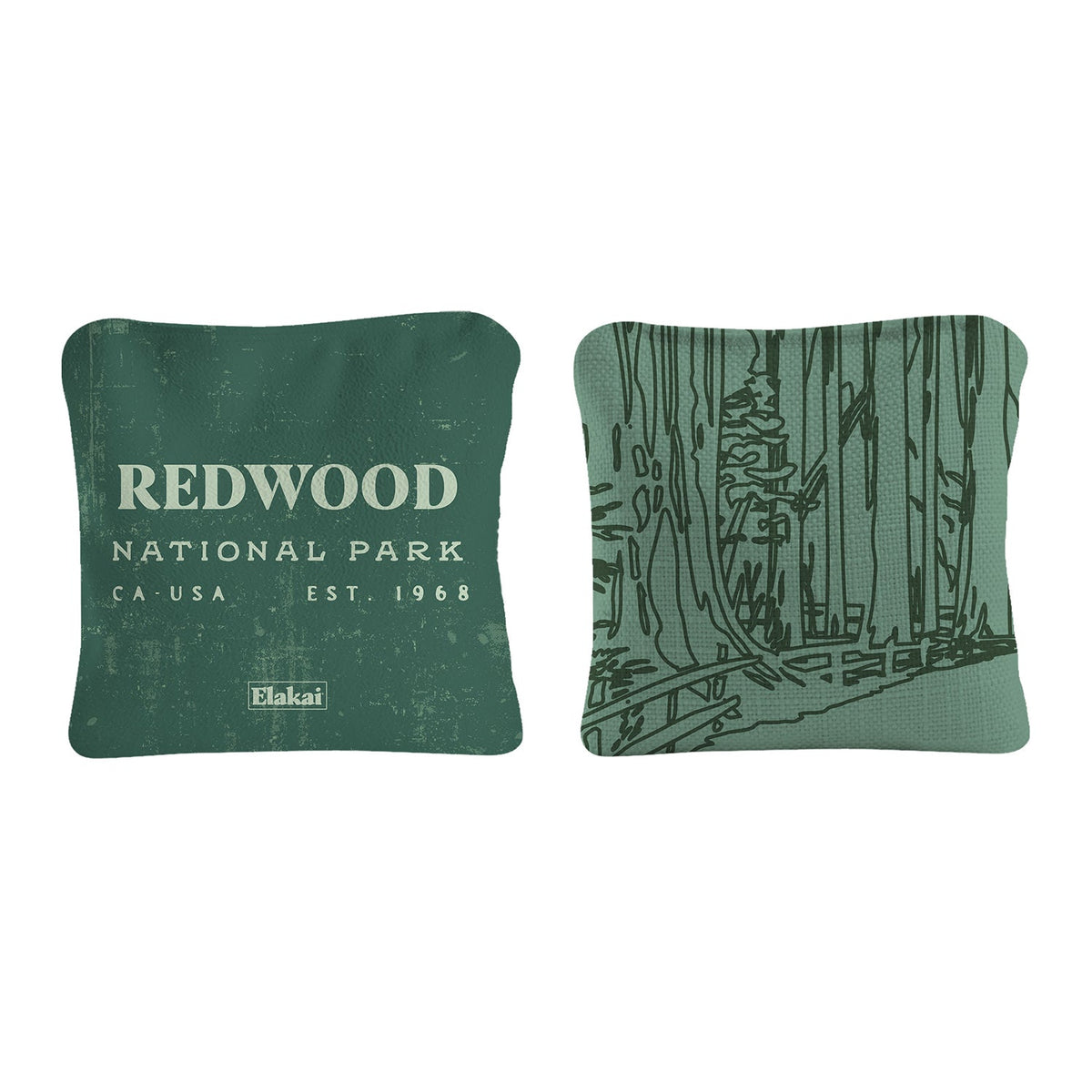 National Parks Cornhole Bags | 6" Dual Sided