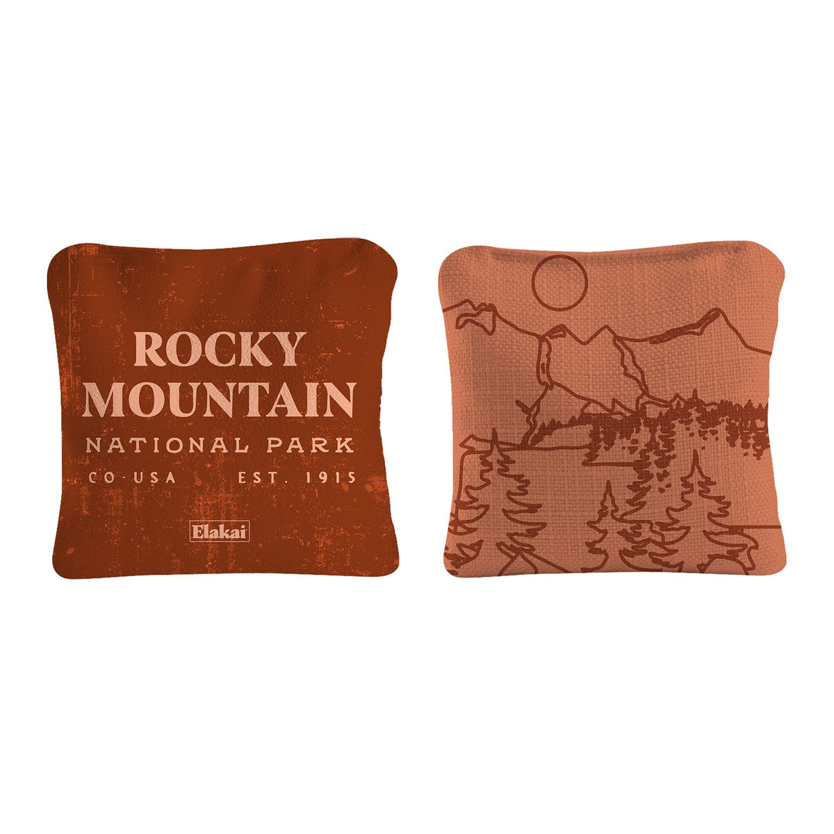 National Parks Cornhole Bags | 6" Dual Sided