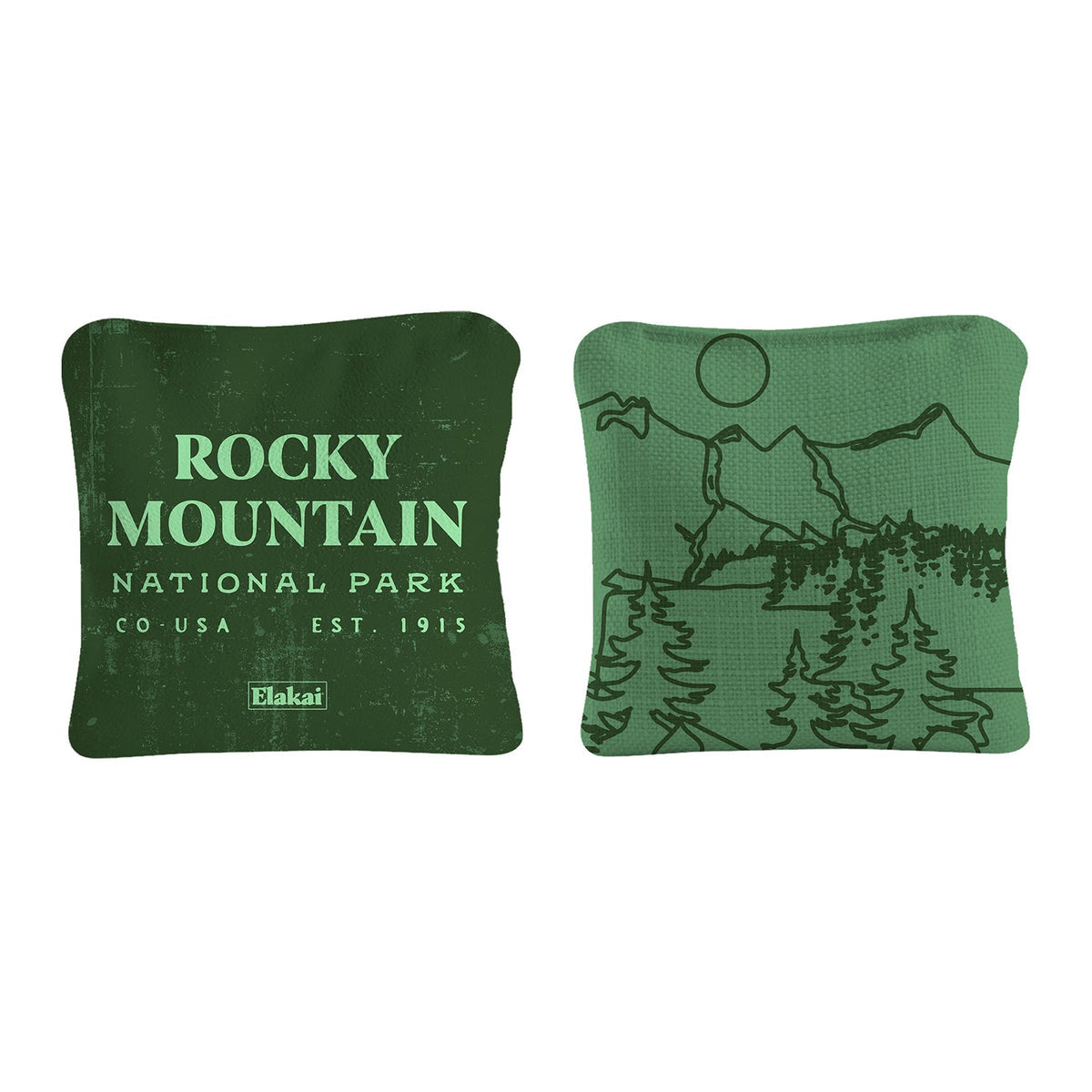 National Parks Cornhole Bags | 6" Dual Sided