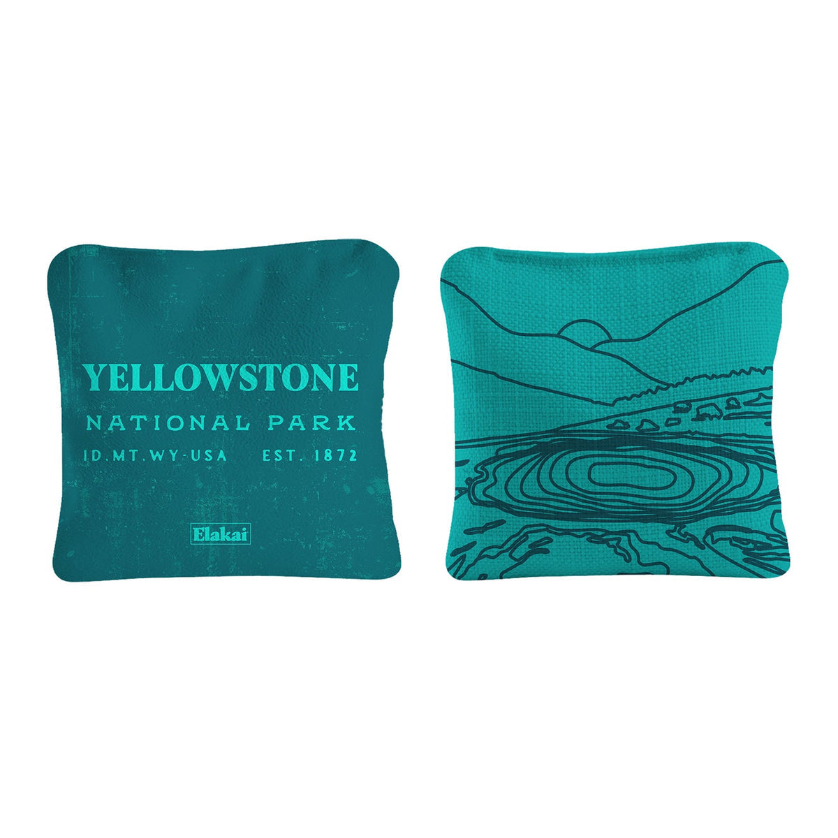 National Parks Cornhole Bags | 6" Dual Sided