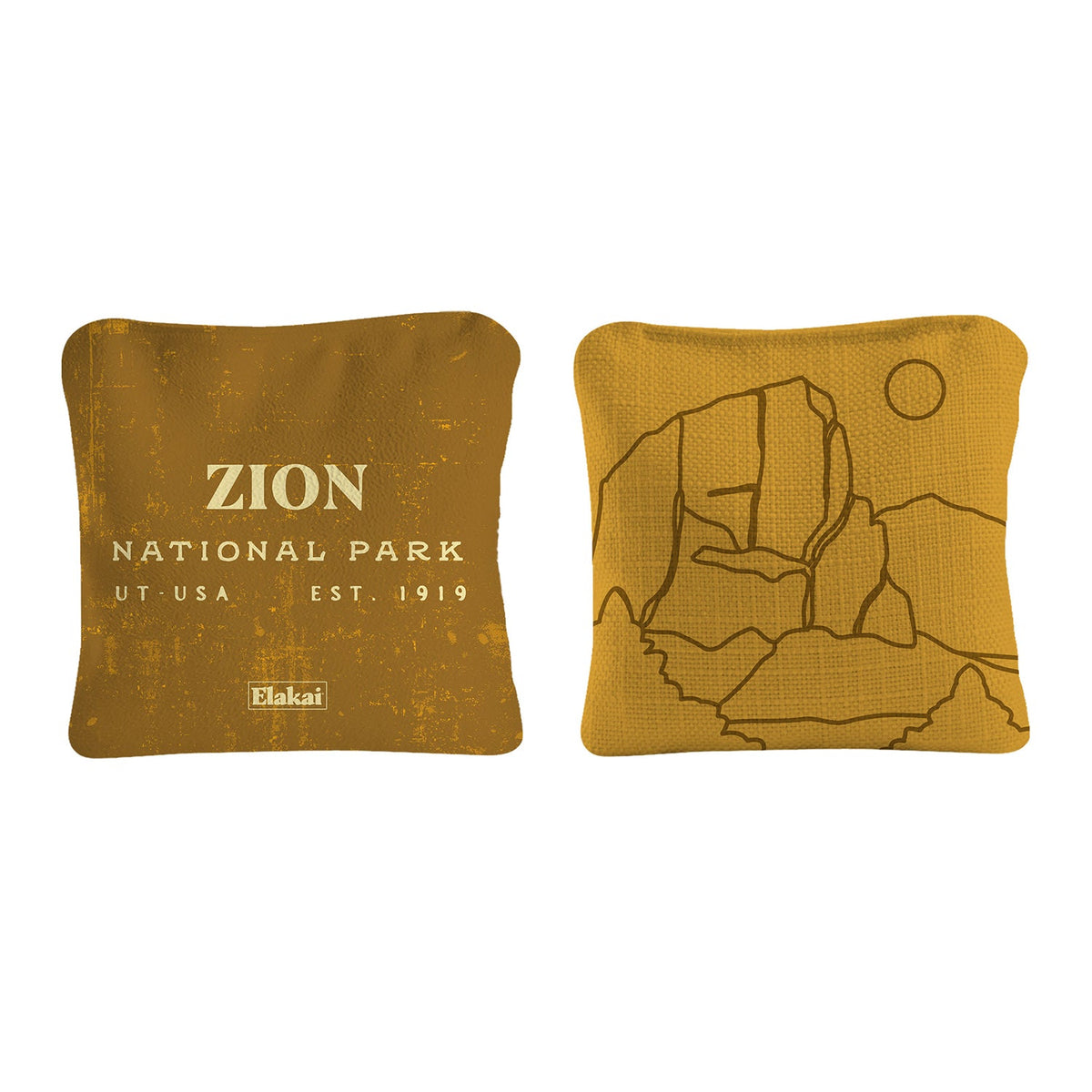 National Parks Cornhole Bags | 6" Dual Sided