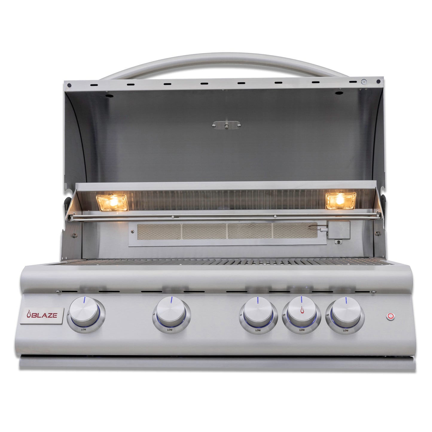 Blaze 32-Inch 4-Burner Premium LTE Gas Grill with Rear Burner and Built-in Lighting System