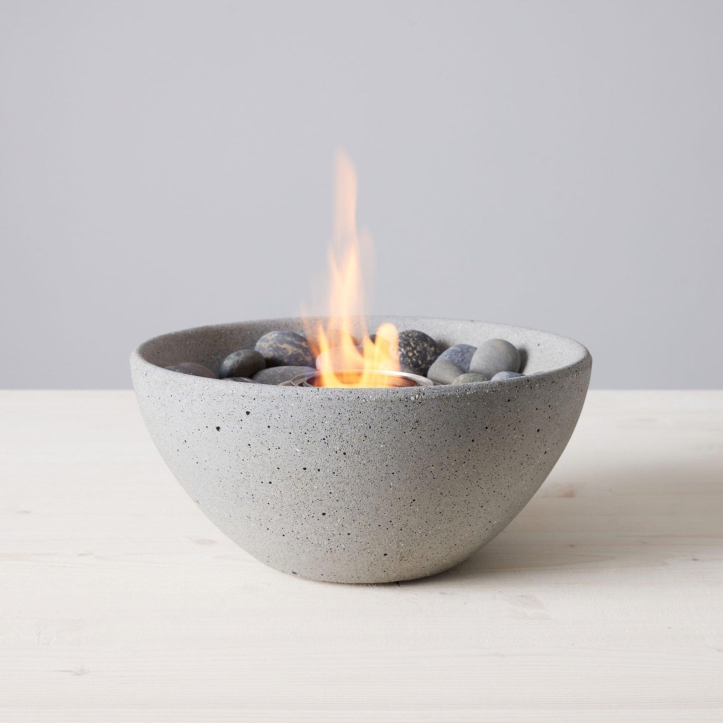 gray basin fire bowl