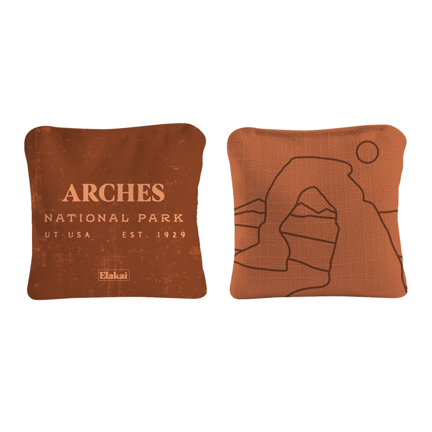 National Parks Cornhole Bags | 6" Dual Sided