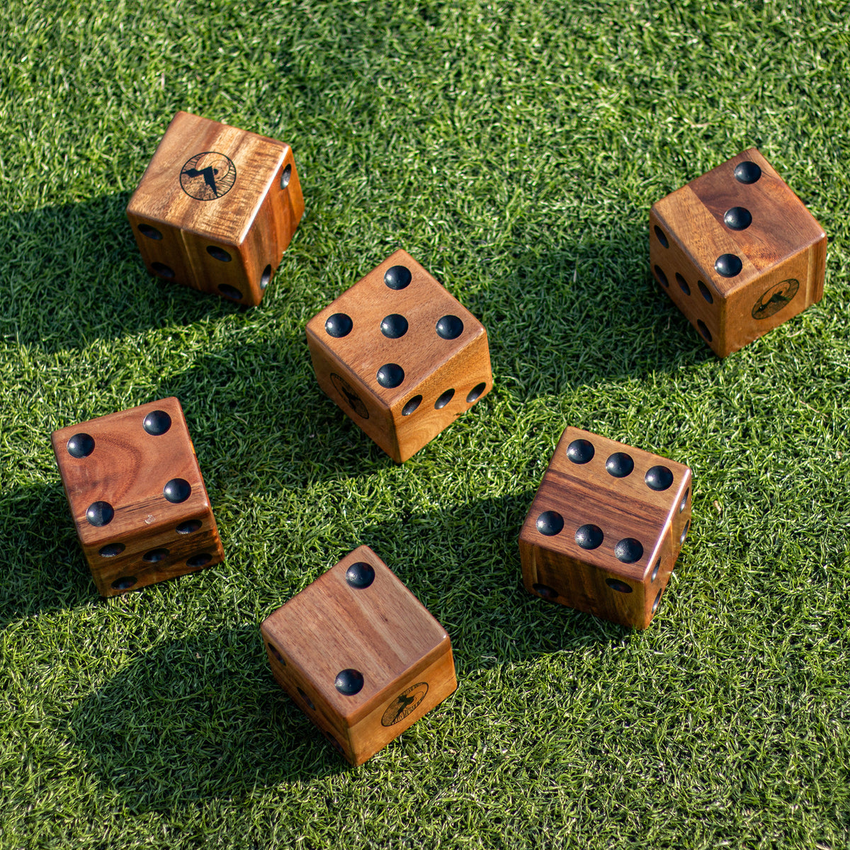 giant wooden dice