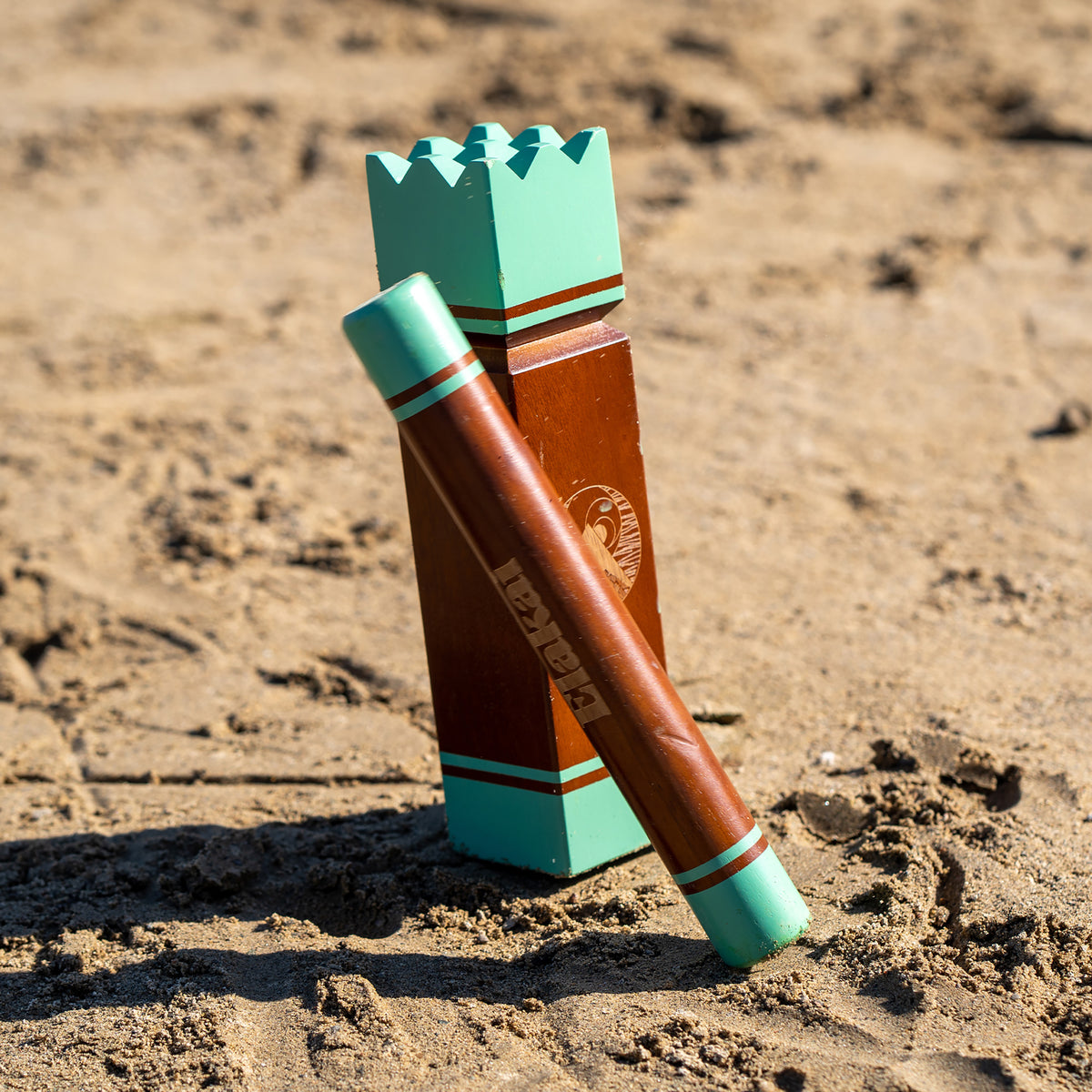 kubb on beach