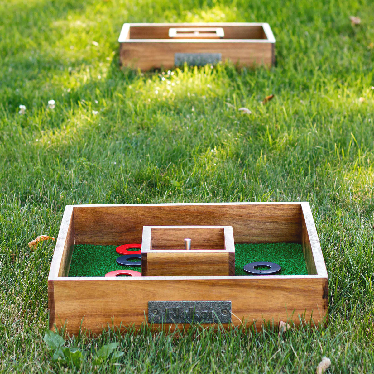 washer toss yard game