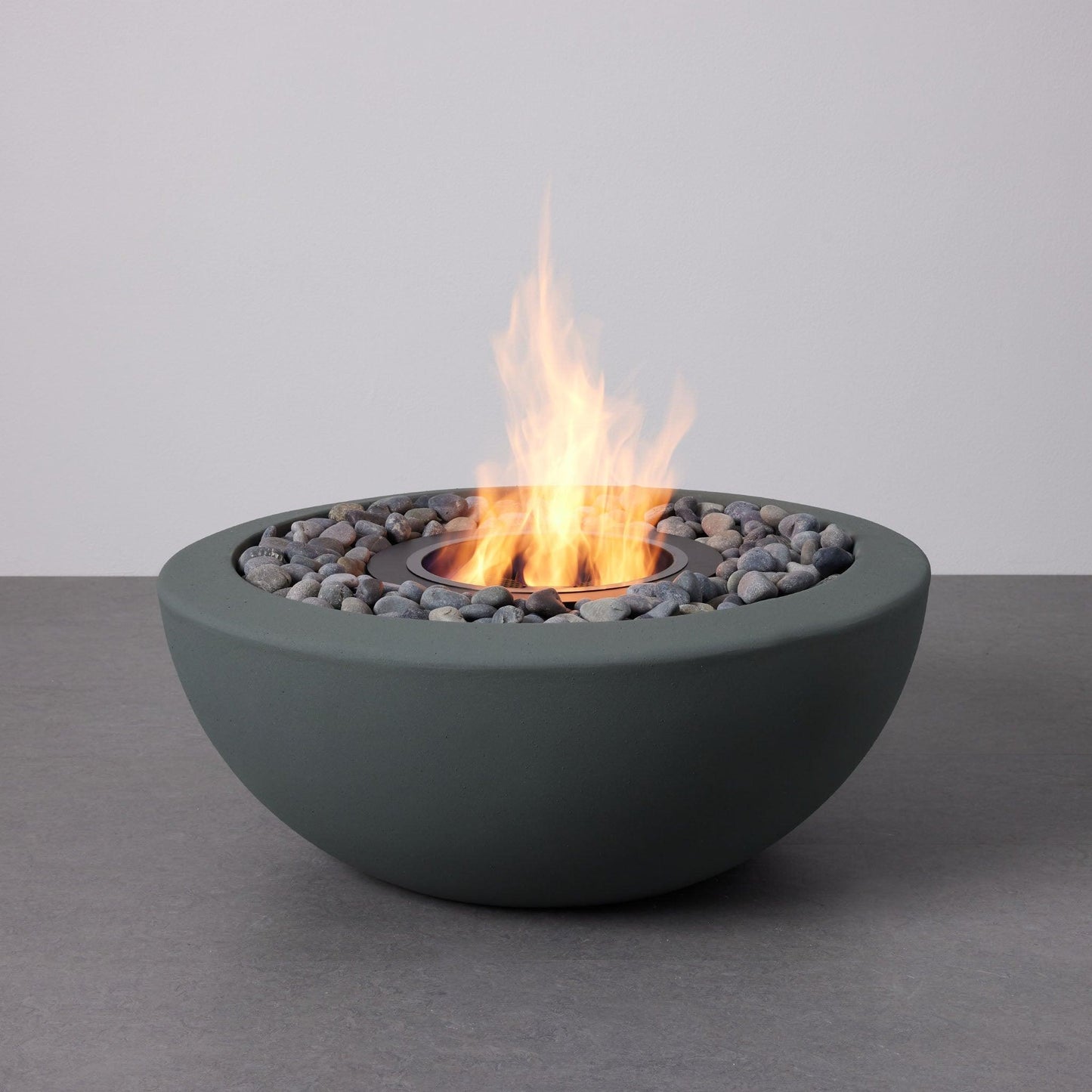 green fire pit