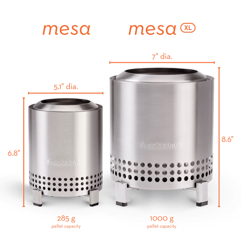 Mesa vs Mesa XL size