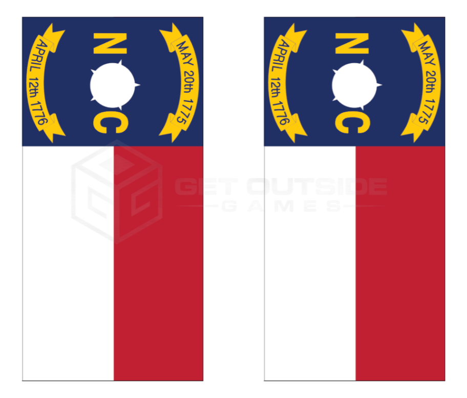 State Flag Cornhole Boards