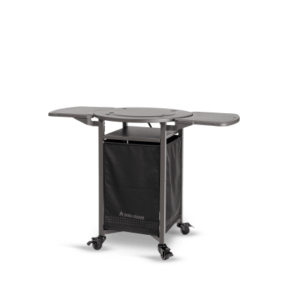 pizza oven cart