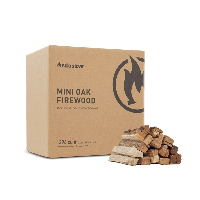 mini oak firewood from solo stove