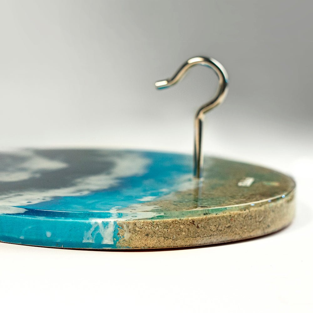 Hook and Ring Toss Game with Resin and Epoxy Finish | The Beach