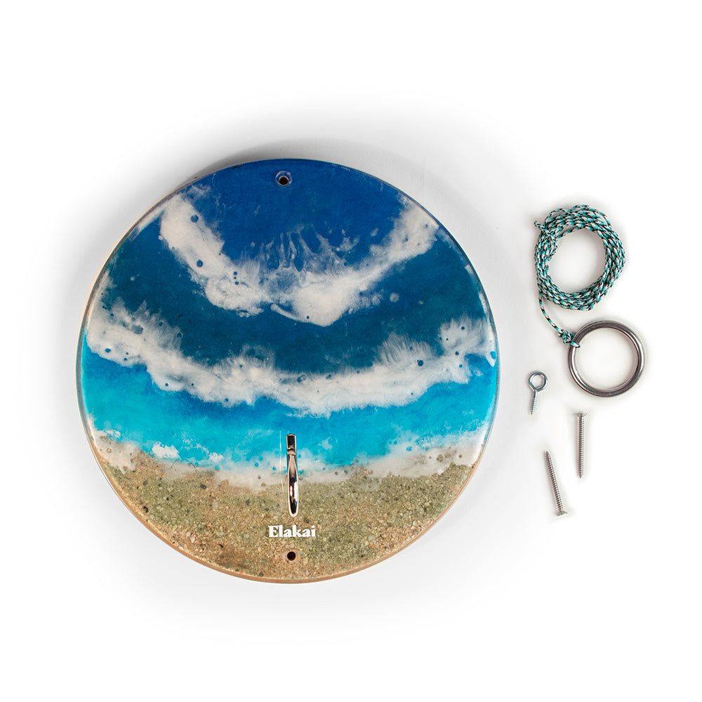 Hook and Ring Toss Game with Resin and Epoxy Finish | The Beach