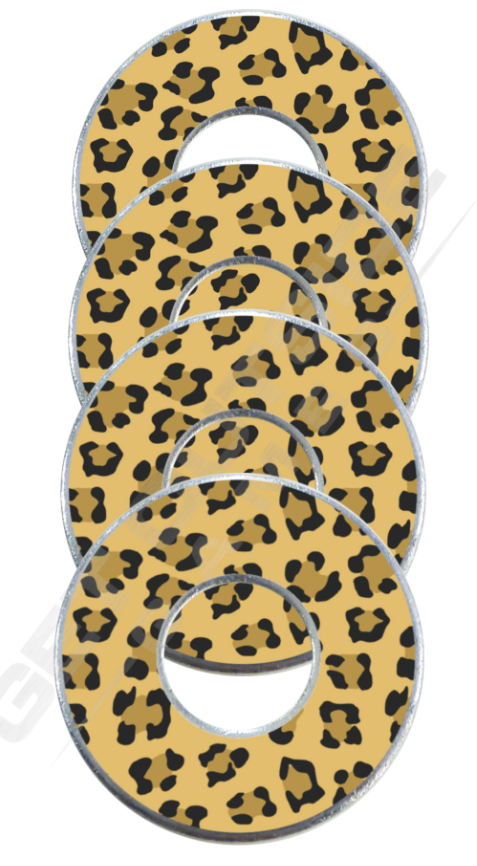 leopard print washers