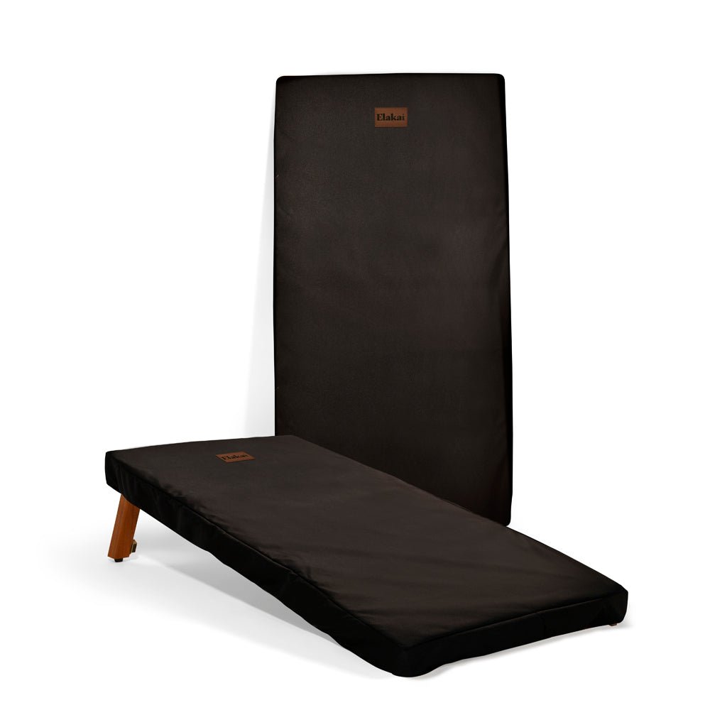 black cornhole board covers