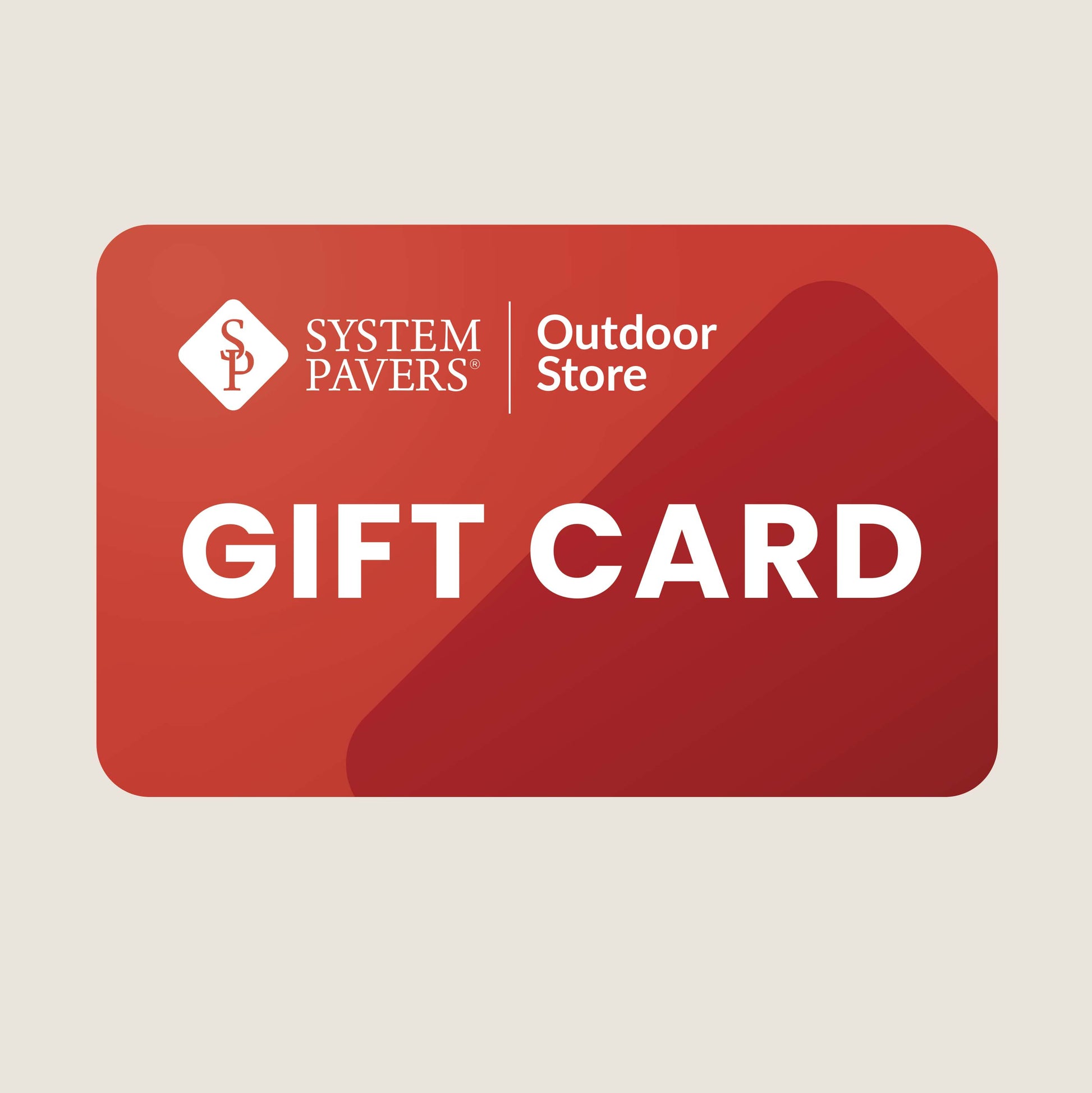 System Pavers Gift Card