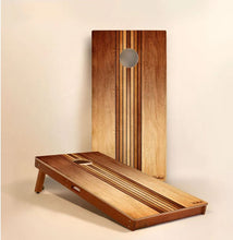 Retro Woody Cornhole Boards