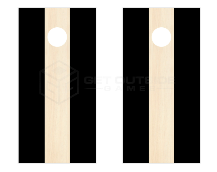 Cornhole boards - single stripe