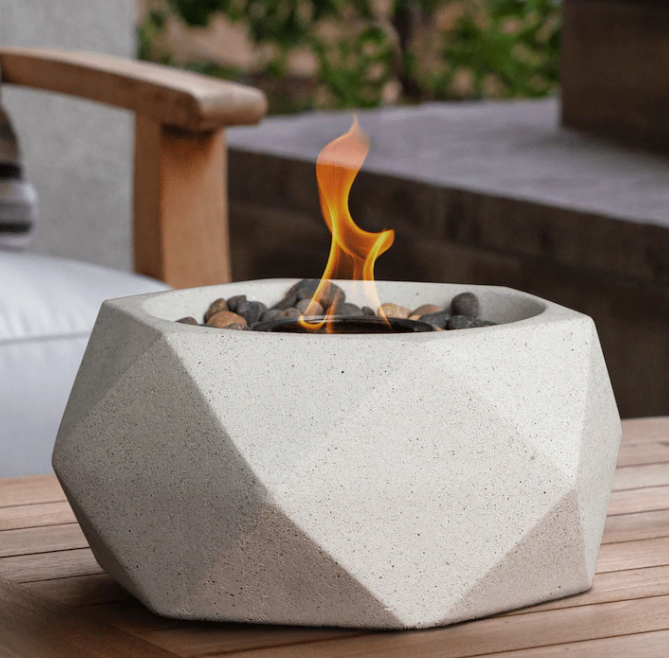 Terraflame Table Top Fire Bowl GEO System Pavers Online Store