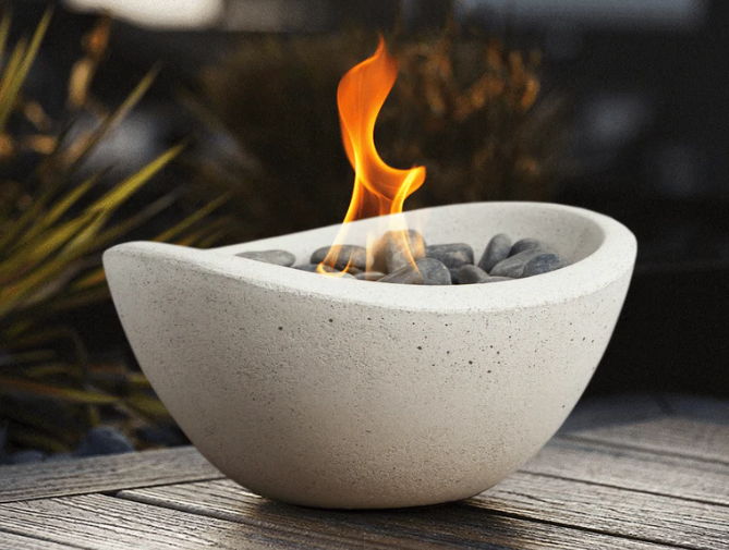 Terraflame Table Top Fire Bowl - WAVE – System Pavers Outdoor Store